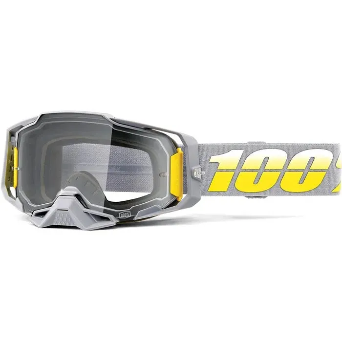 100% Armega MX Goggles Clear Lens