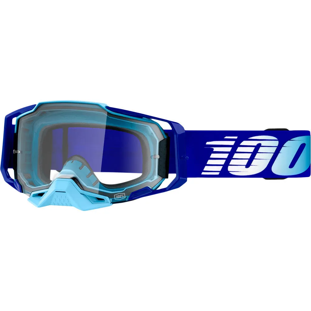 100% Armega MX Goggles Clear Lens