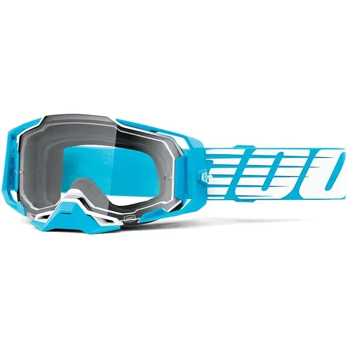 100% Armega MX Goggles Clear Lens