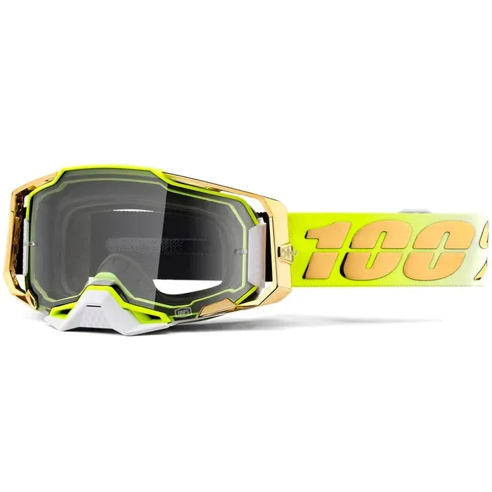 100% Armega MX Goggles Clear Lens