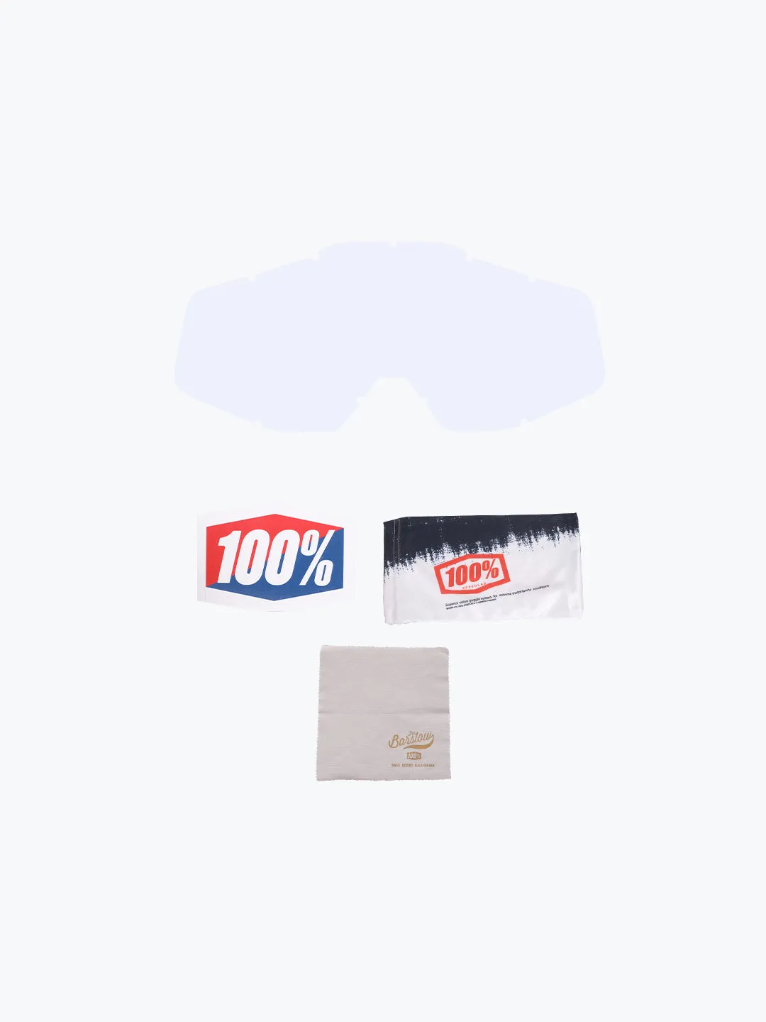 100% Goggles Yellow Plain Tint