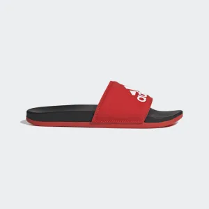 ADIDAS ADILETTE COMFORT SLIDES - ACTIVE RED / CLOUD WHITE / CORE BLACK