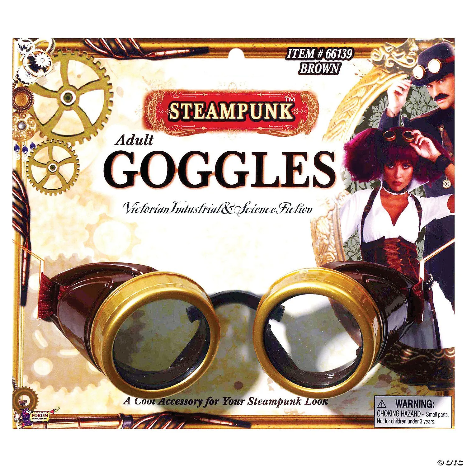 Adult Steampunk Goggles