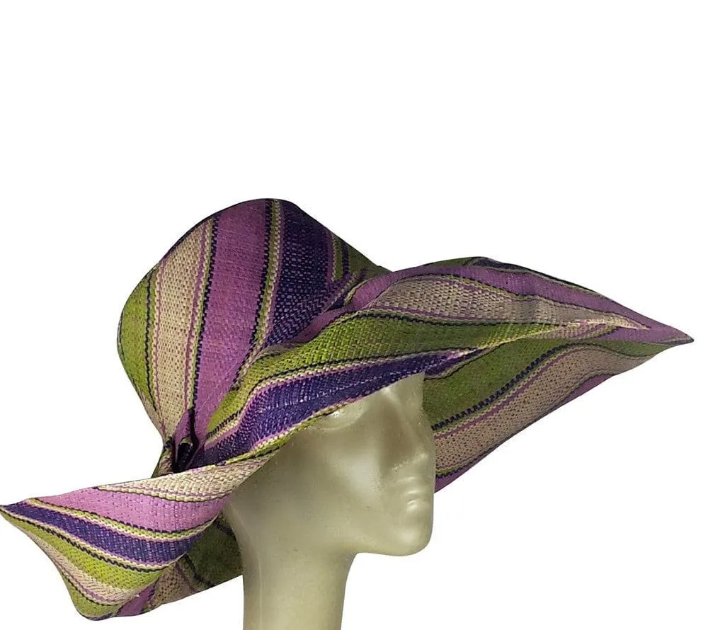 Afua: Madagascar Big Brim Raffia Sun Hat