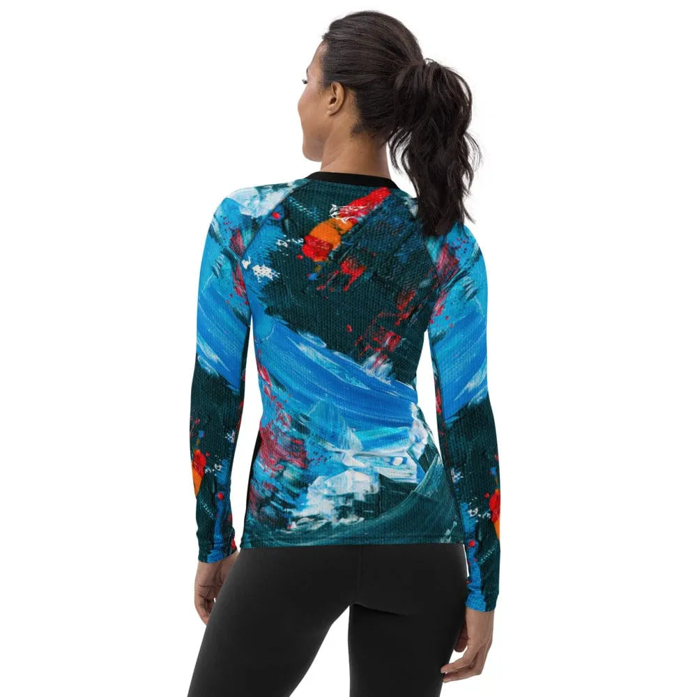 Akuma Awareness ~ Women's Rash Guard