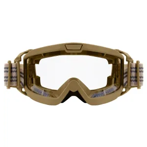 ANSI OTG Goggles Coyote Clear