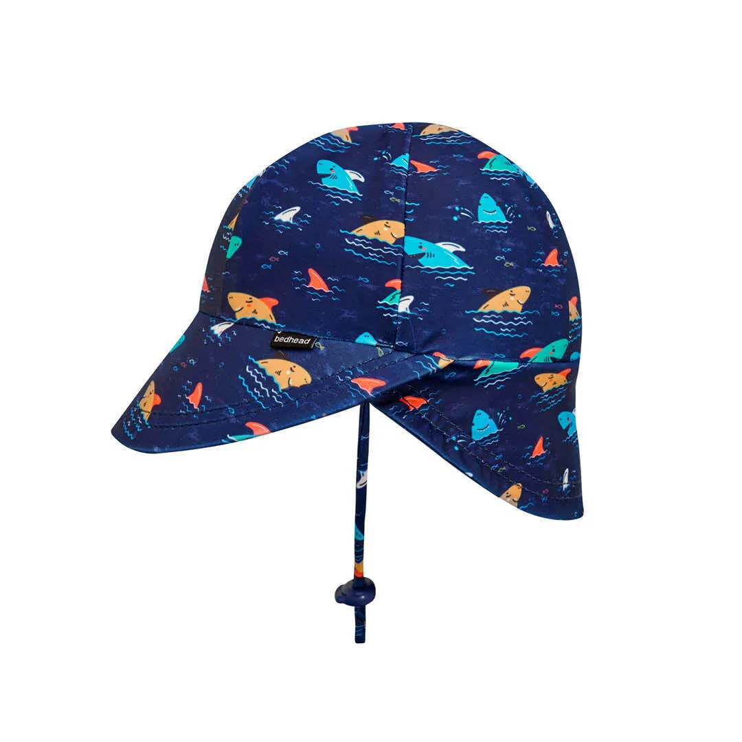 Bedhead Kids Beach Legionnaire Hat - Shark