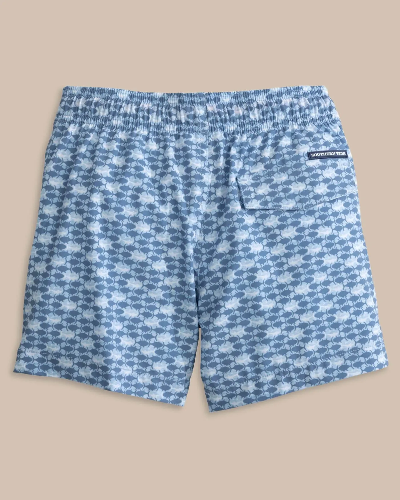 Boys Heather Skipping Jacks Swim Trunk