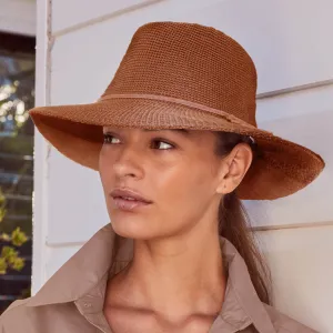 Cancer Council Ladies Jacqui Mannish Hat - Paprika