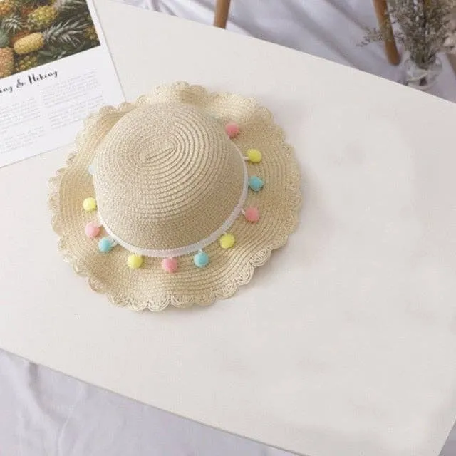 Childrens Woven Straw Hat