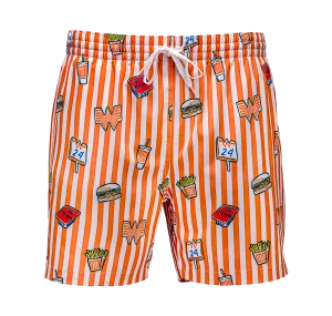 Chubbies® Striped Lined Swim Trunks