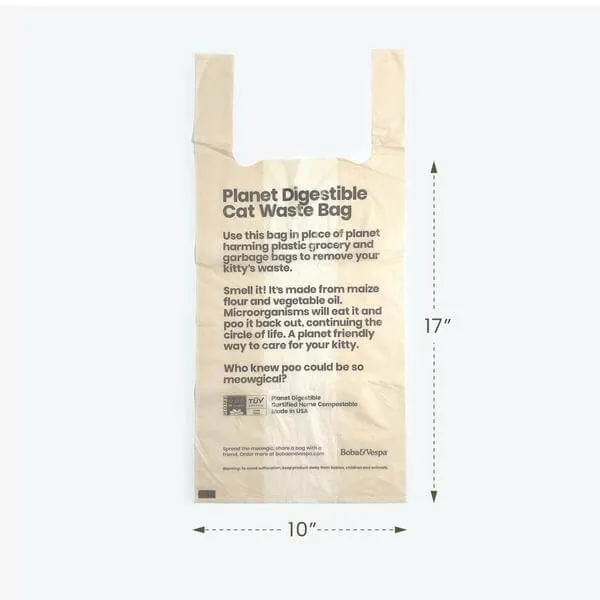 Compostable Cat Litter Bags | 50 pk