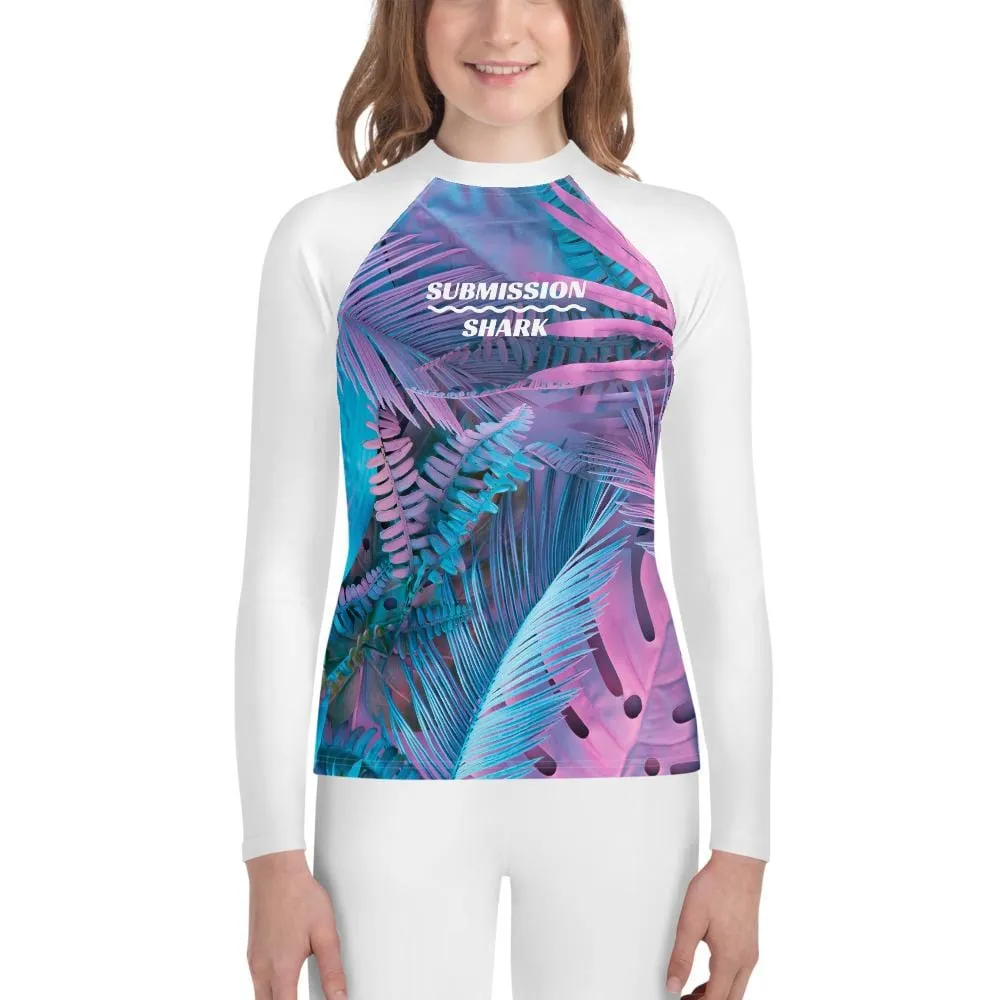 Cotton Candy Crush ~ Youth Rash Guard