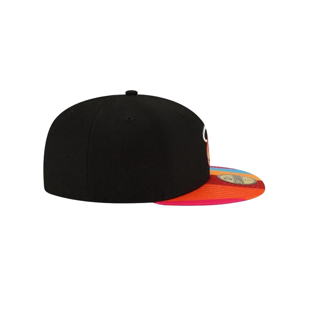 Court Culture Miami Mashup Vol. 2 Color Block Fitted Hat