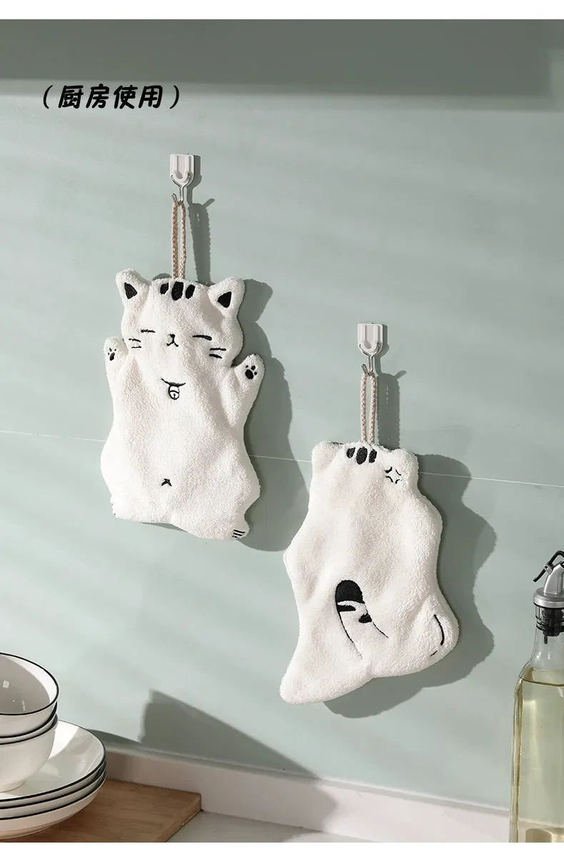 Cute Hanging Hand Towels for Kids