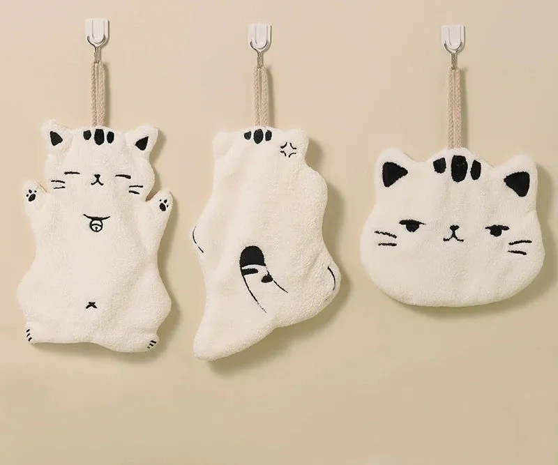 Cute Hanging Hand Towels for Kids