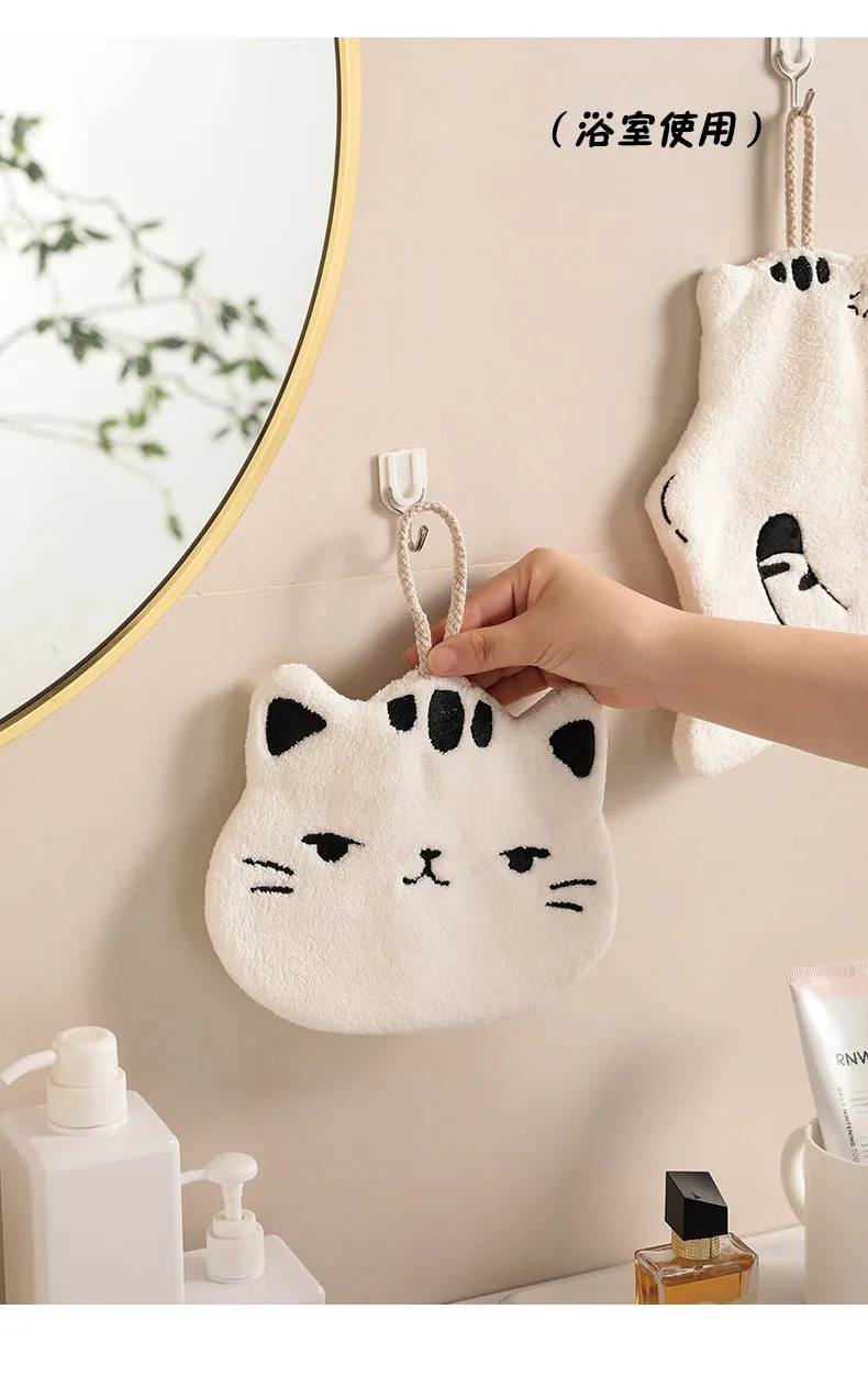 Cute Hanging Hand Towels for Kids