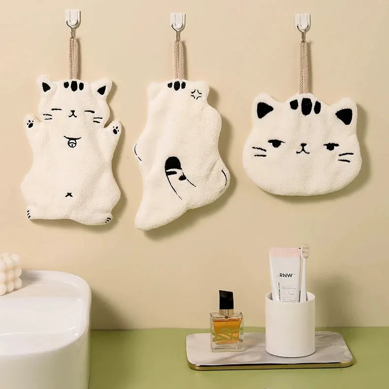 Cute Hanging Hand Towels for Kids