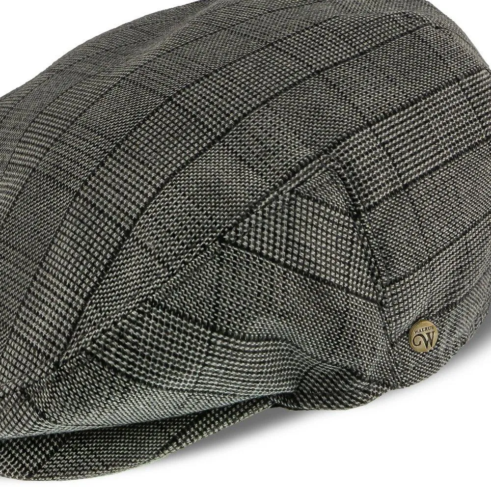 Director - Walrus Hats Grey Plaid Polyester Ivy Cap