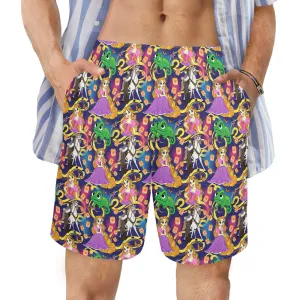 Disney Tangled Rapunzel At Last I See The Light Men's Swim Trunks Swimsuit