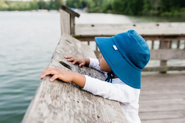 Eco Breathable Brim Hat UPF 50  - Navy