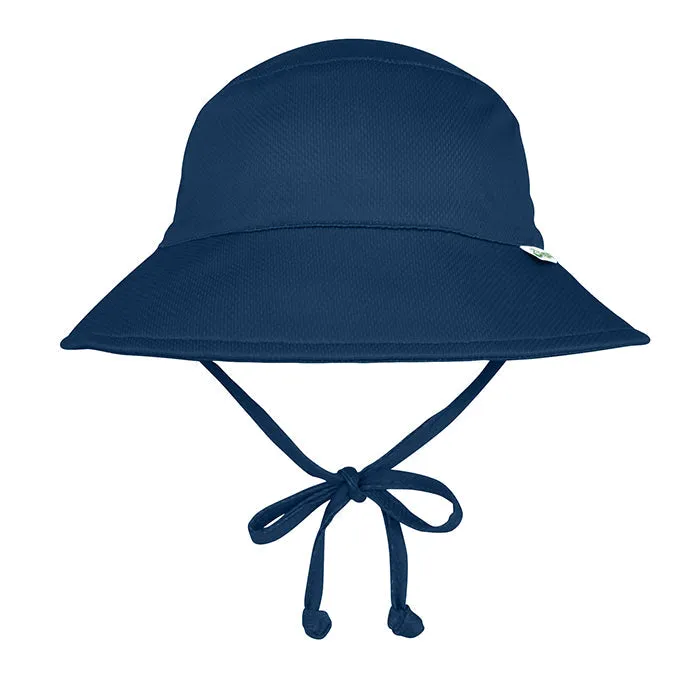 Eco Breathable Brim Hat UPF 50  - Navy