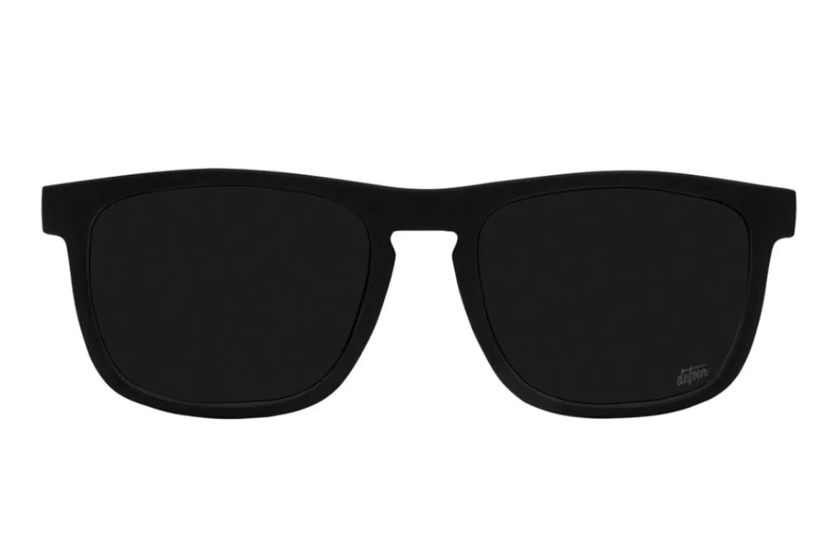 Floaties XL - Matte Black - Jet Black Lens Polarized