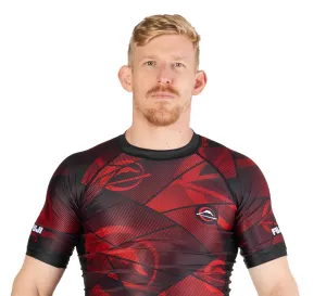 FUJI Battle Stripes Rashguard Red