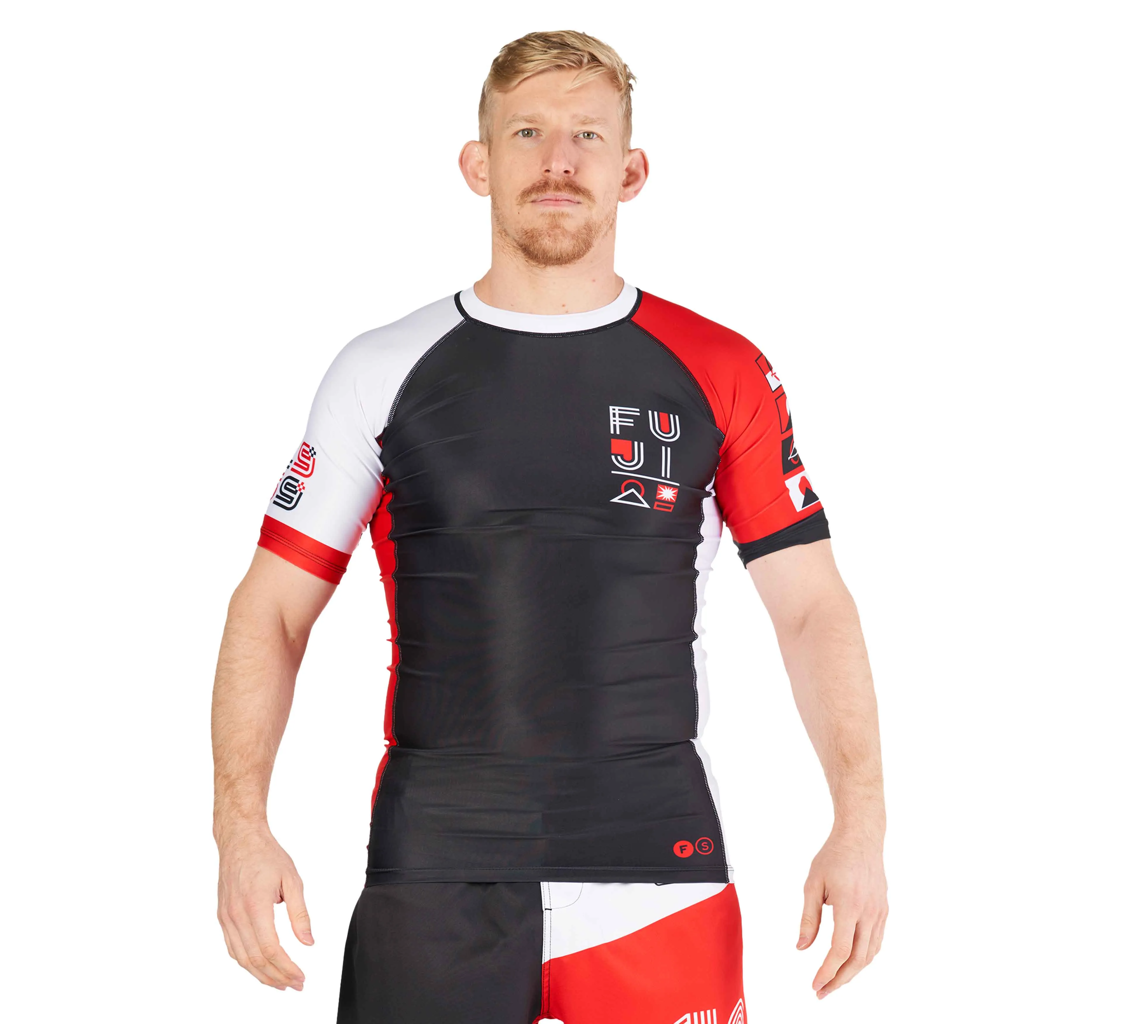 FUJI Flag Rashguard Black