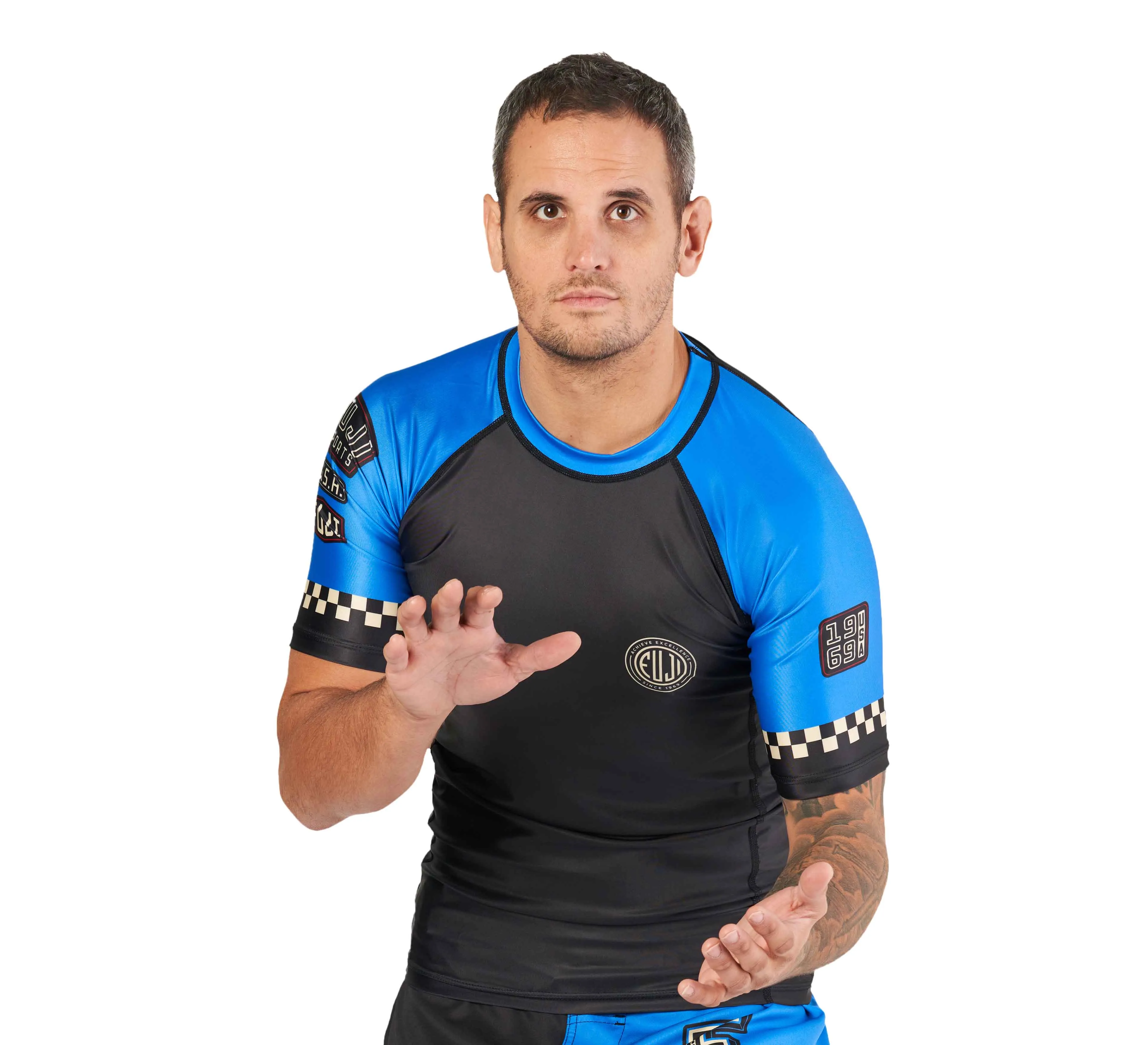 Full Throttle Rashguard Black/Blue