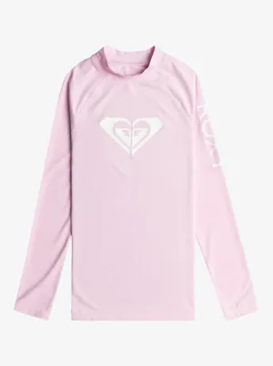 Girls 7-16 Whole Hearted Long Sleeve UPF 50 Rashguard - Pirouette