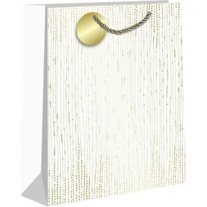 Gold Dots Small Gift Bag