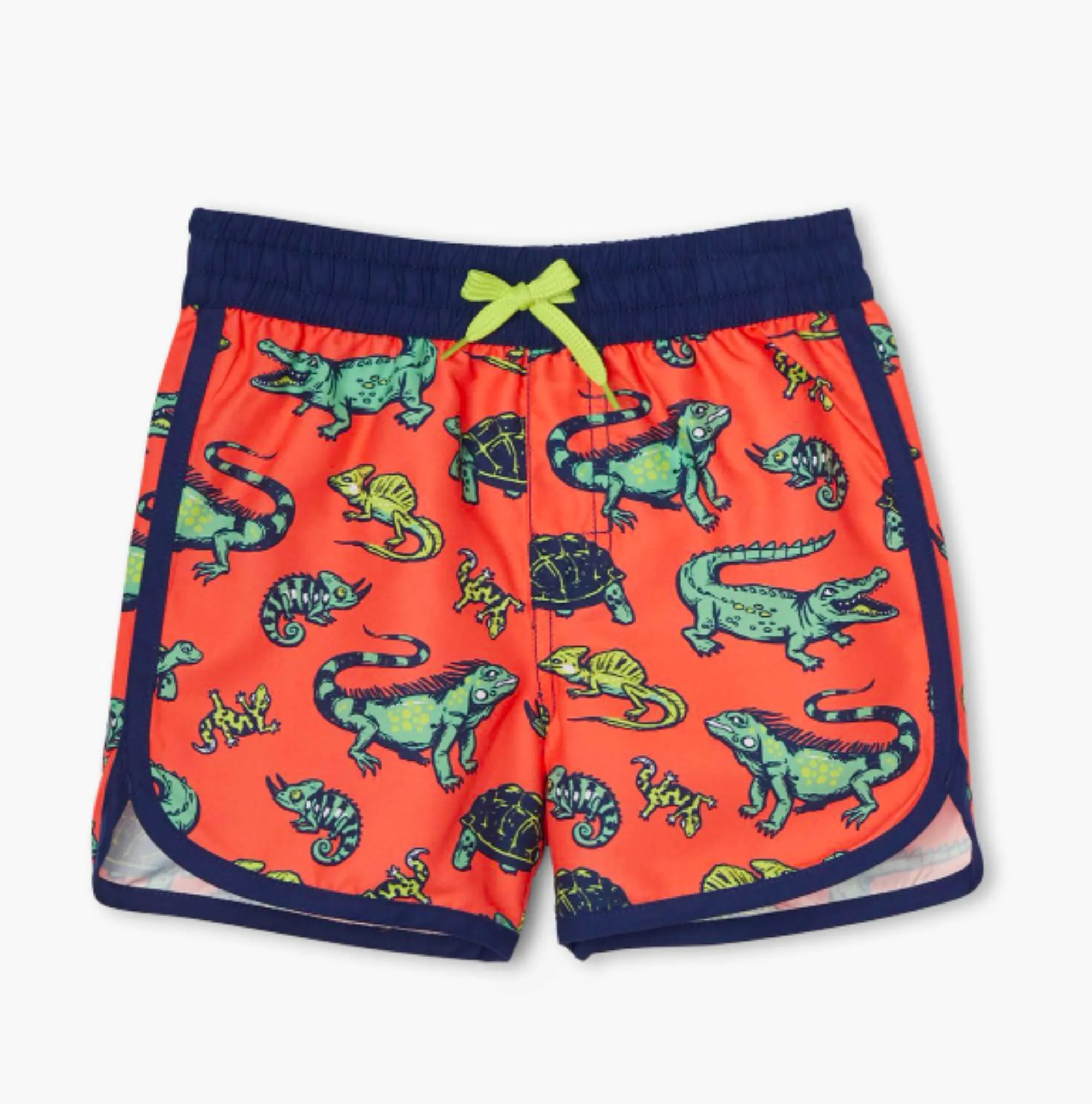 Hatley Boys Aquatic Reptiles Swim Shorts