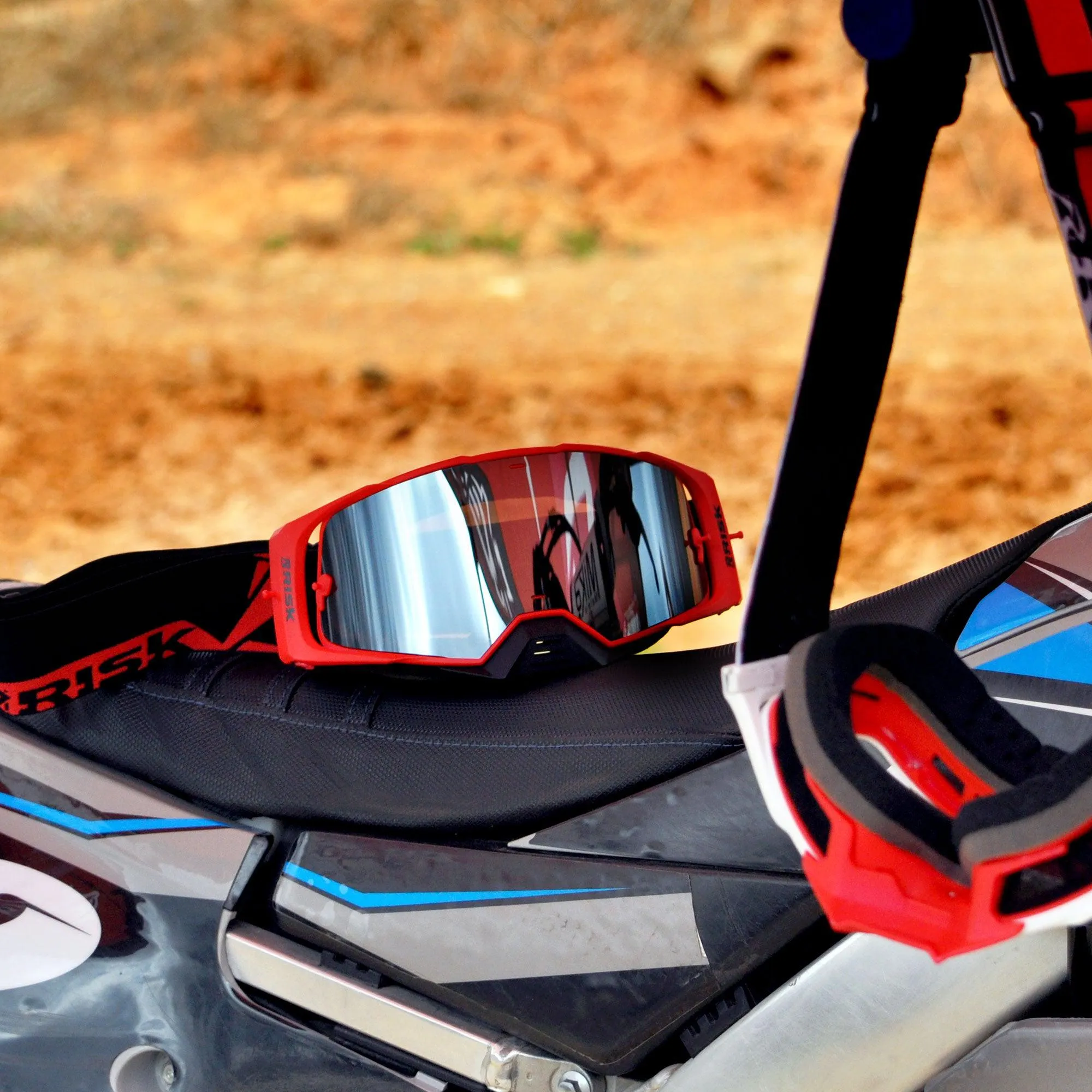 J.A.C. V2 MX Goggle with Clear Lens