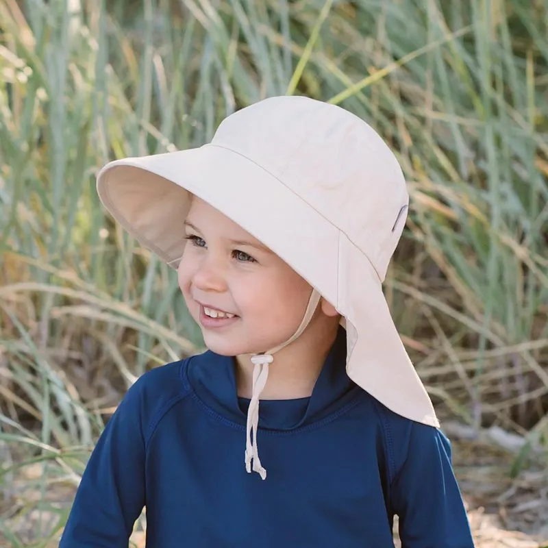 Jan & Jul Gro-With-Me Cotton Adventure Hat - Sand