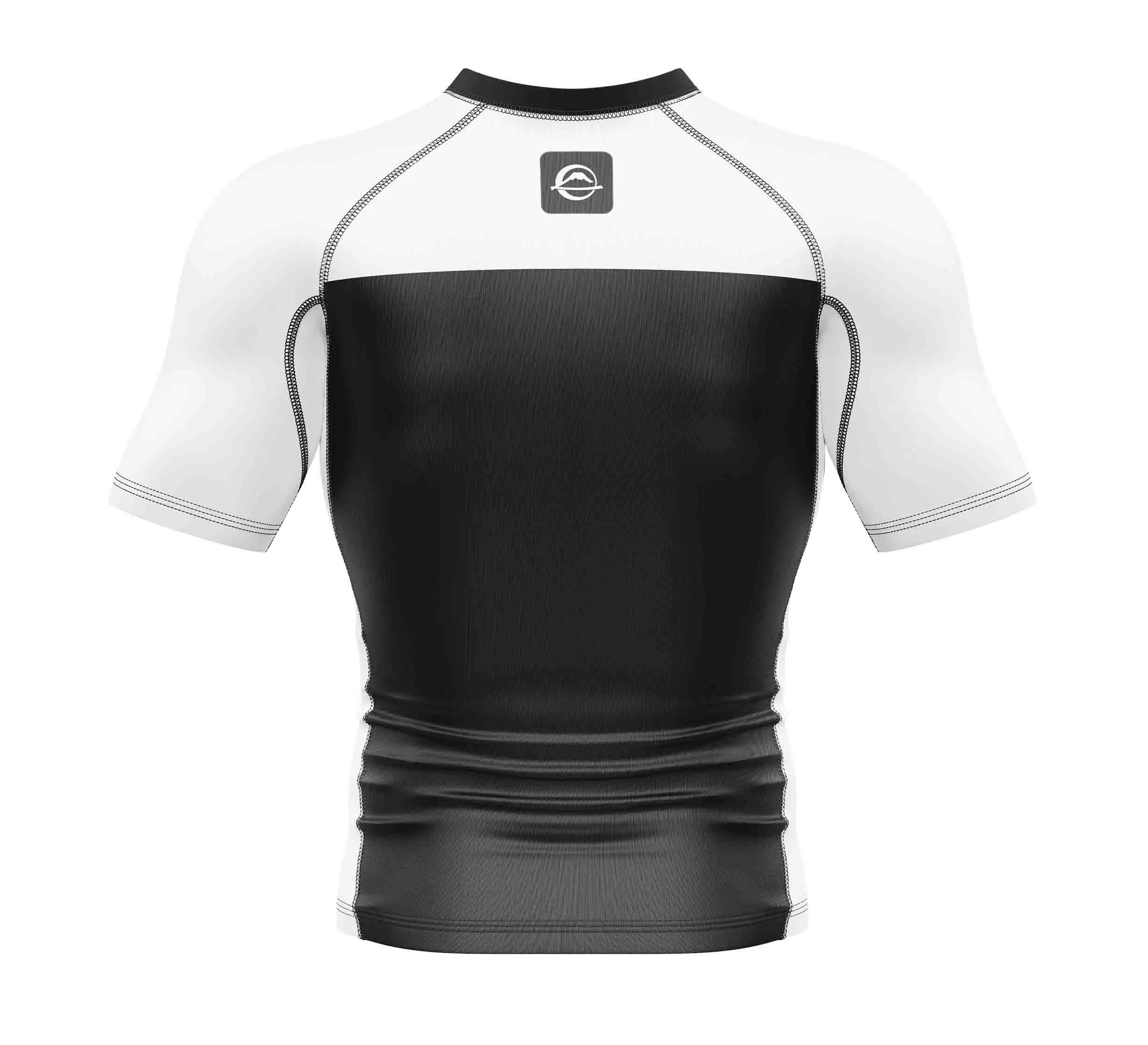 Kids Competition Ranked Rashguard White