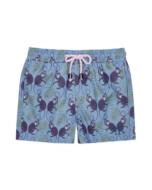 Kids' Swim Shorts MONKEY & PALMS