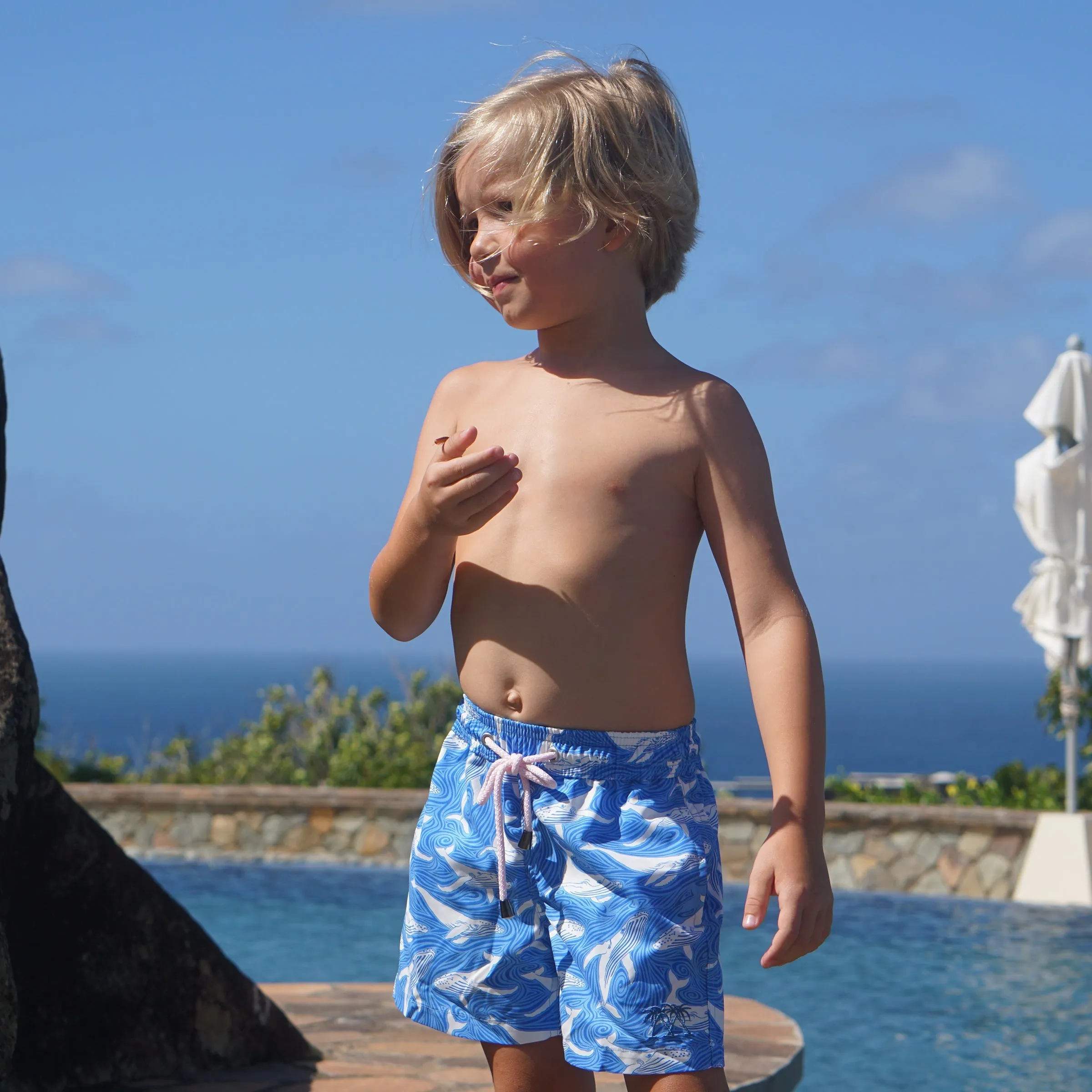 Kids' Swim Shorts WHALE