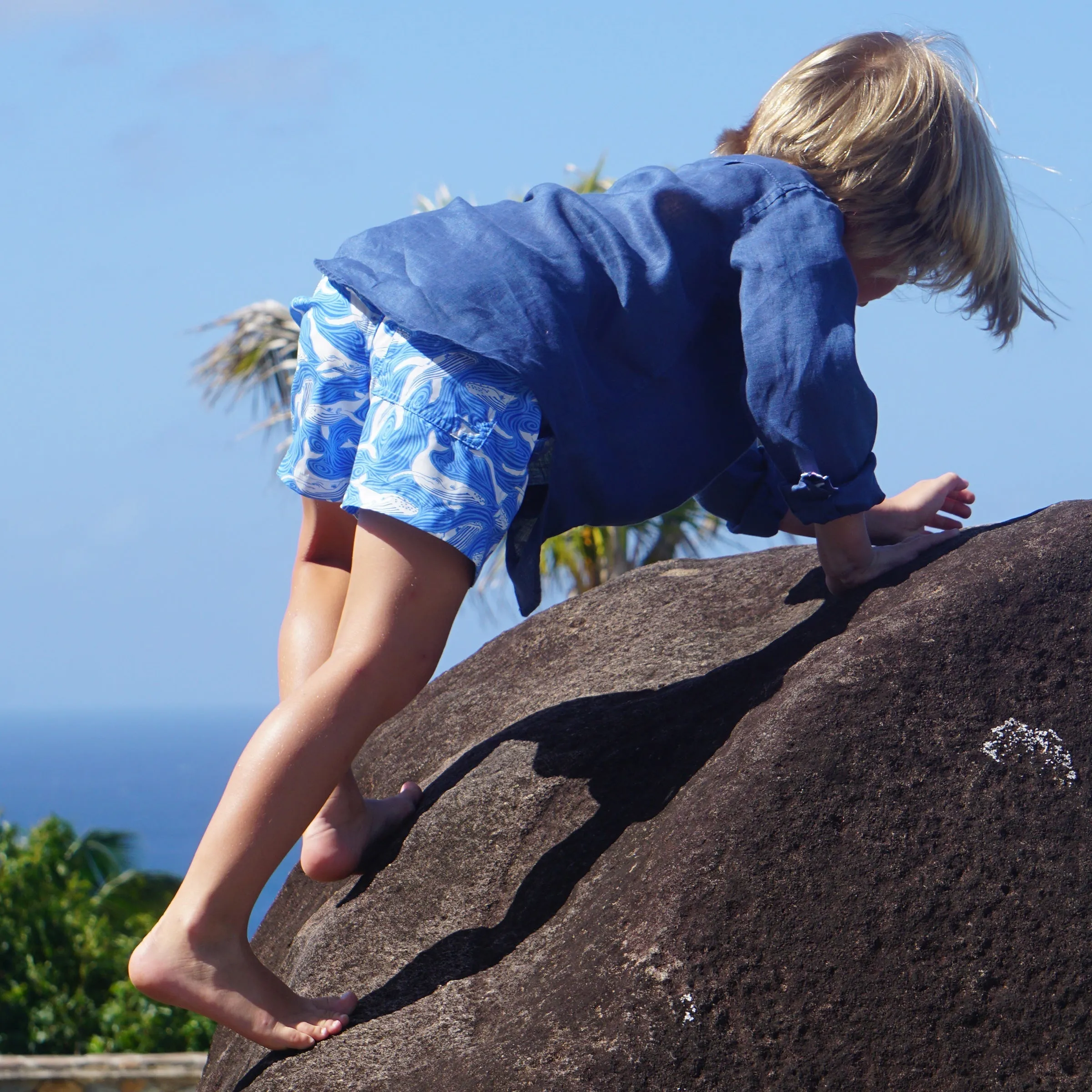 Kids' Swim Shorts WHALE