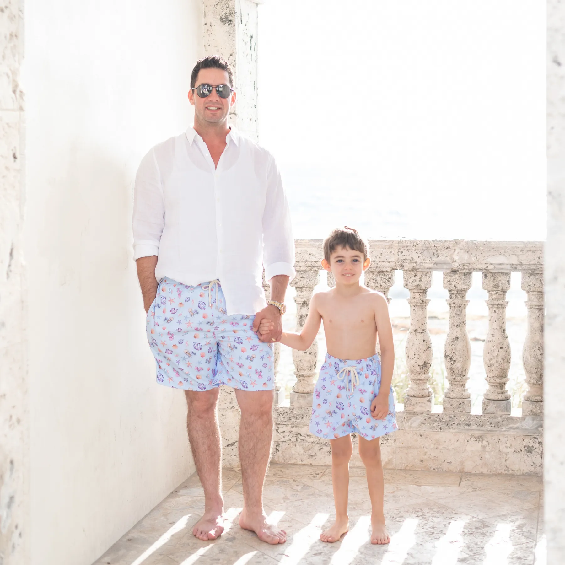 Le Sirenuse Boy Swim Trunk