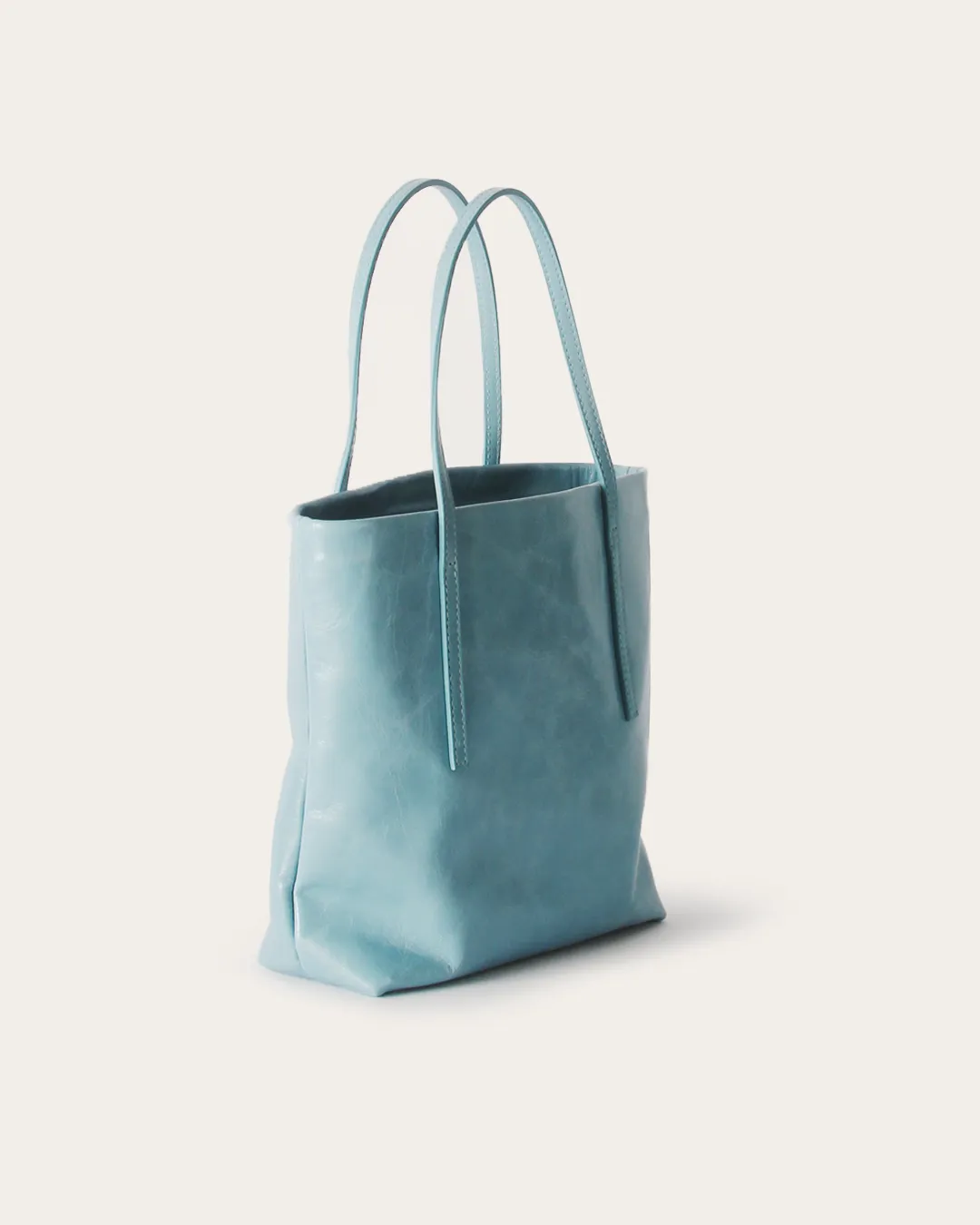 Lucy Bag Leather Celeste Blue