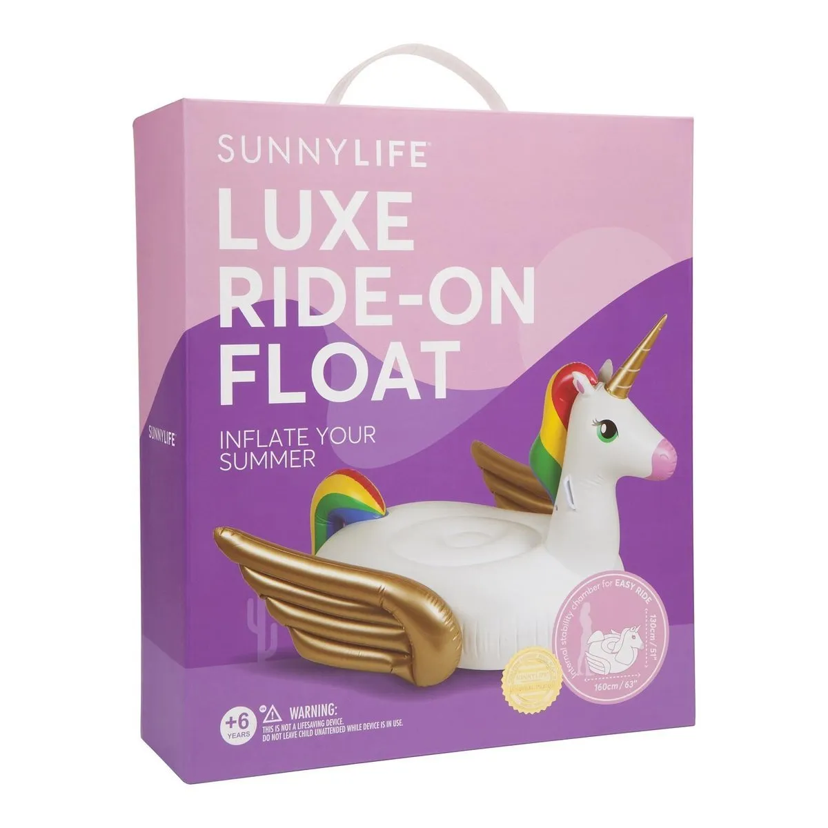 Luxe Ride On Float Unicorn