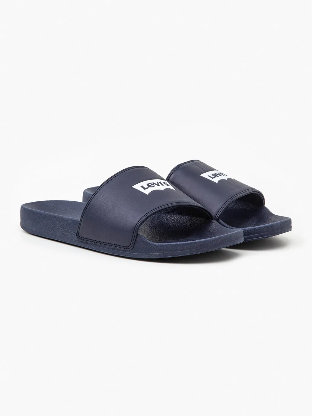 Men's Blue Batwing Slides