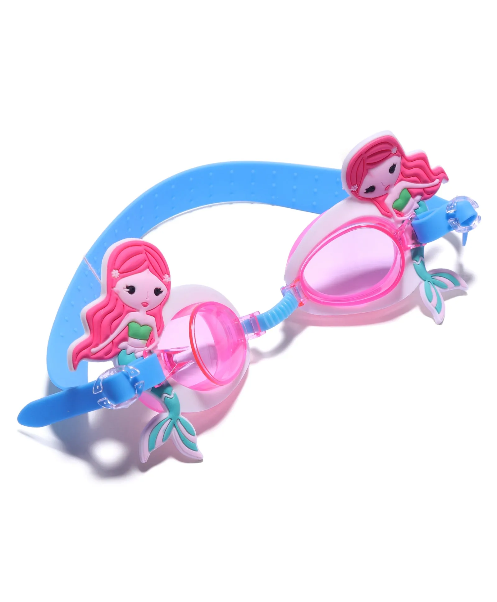 MERMAID DESIGN SWIMMING GOGGLES - PINK