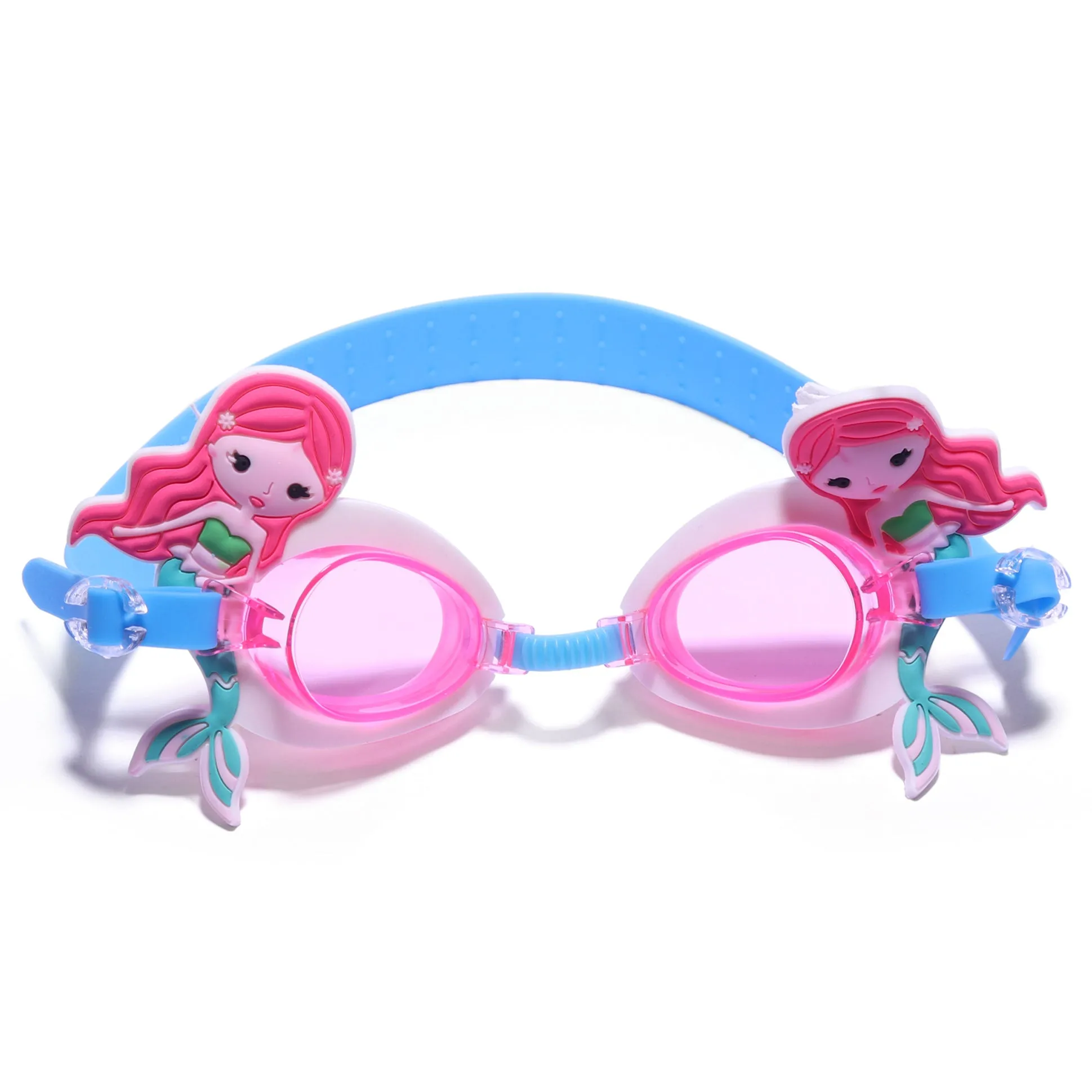 MERMAID DESIGN SWIMMING GOGGLES - PINK