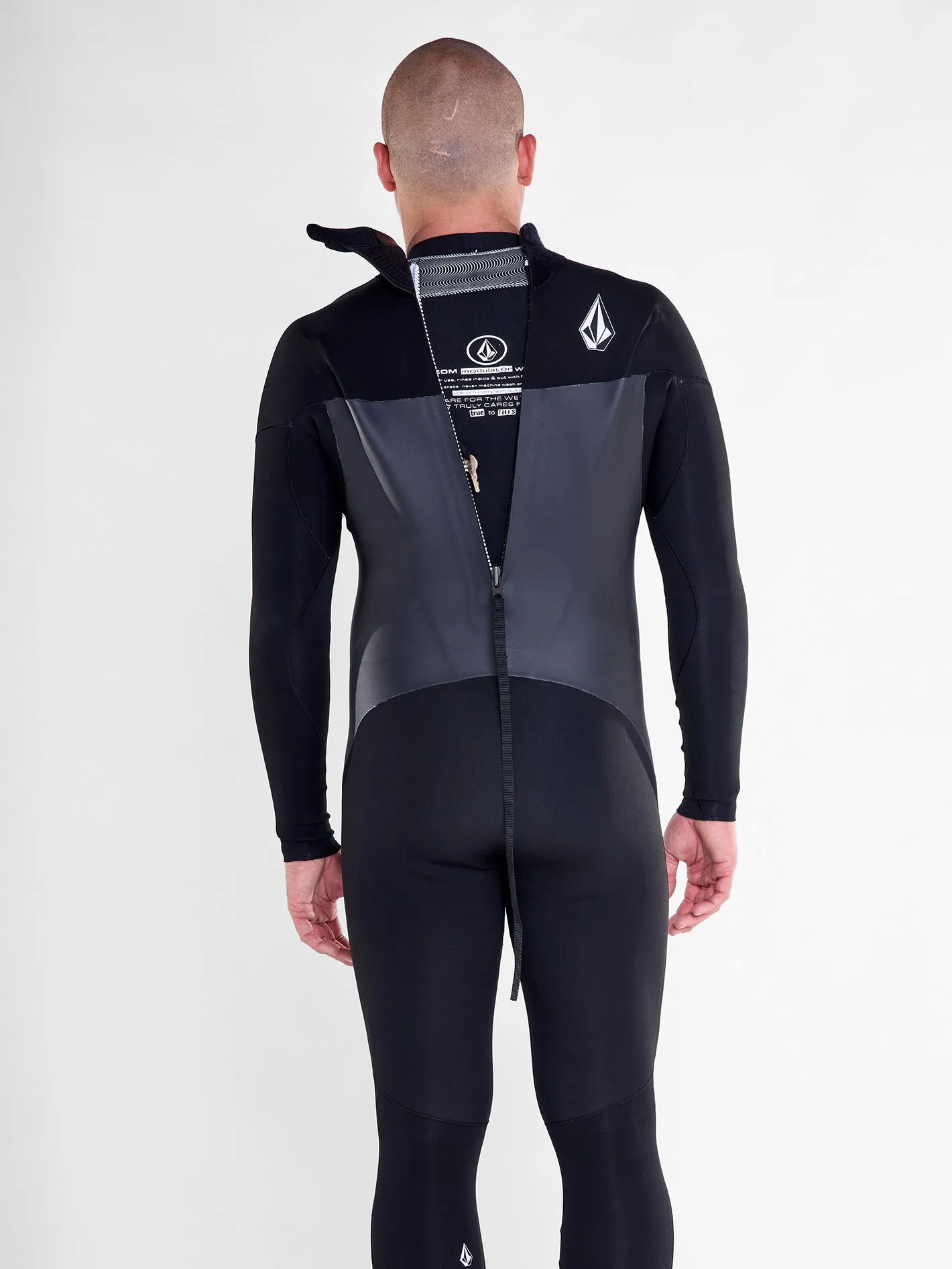 Modulator 3/2mm Long Sleeve Back Zip Wetsuit - Black (2022)