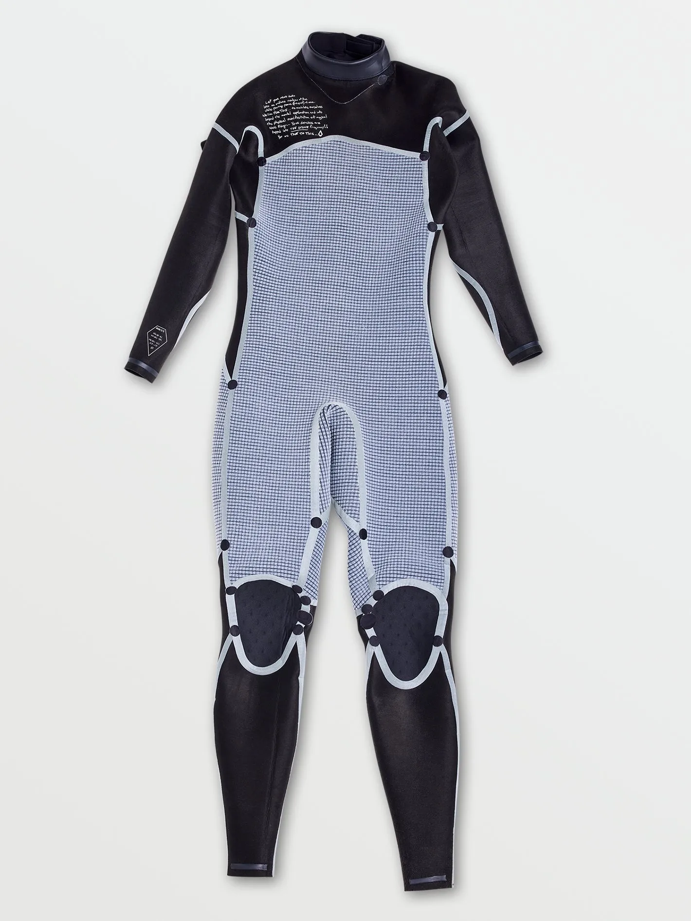 Modulator 3/2mm Long Sleeve Back Zip Wetsuit - Black (2022)