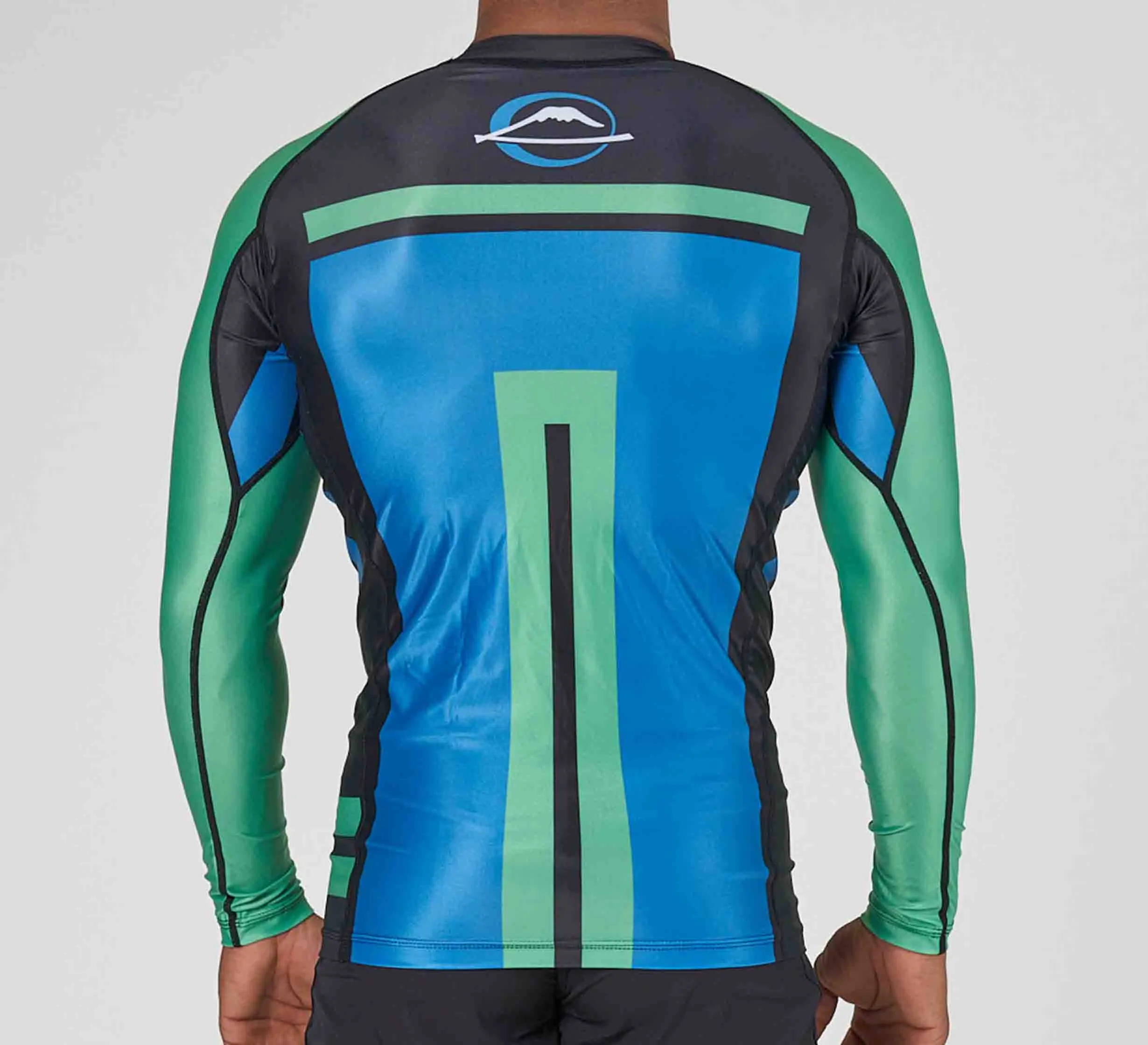 Mt. FUJI Flex Lite Rashguard Blue/Green