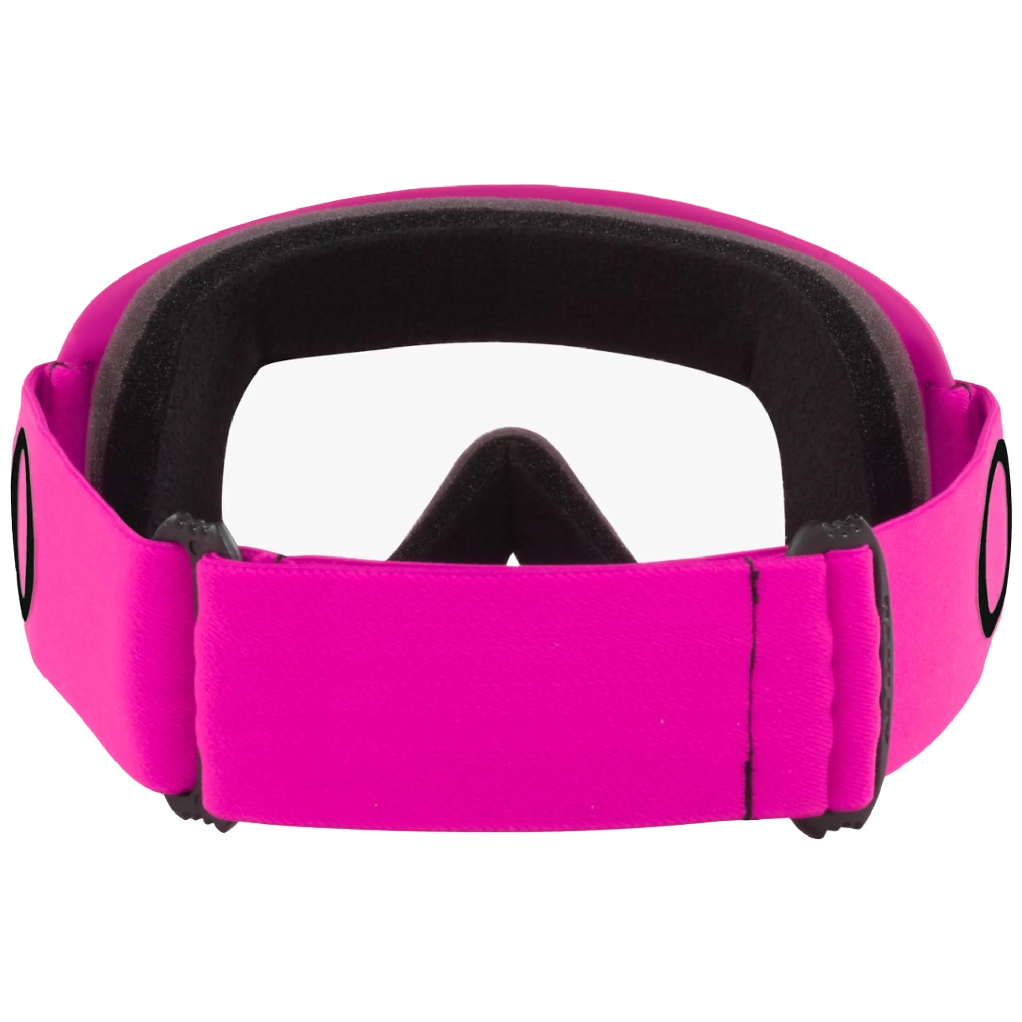 Oakley OO7029-72 O-Frame 2.0 MX Goggles Clear Impact-Resistant Lens Moto Pink Strap