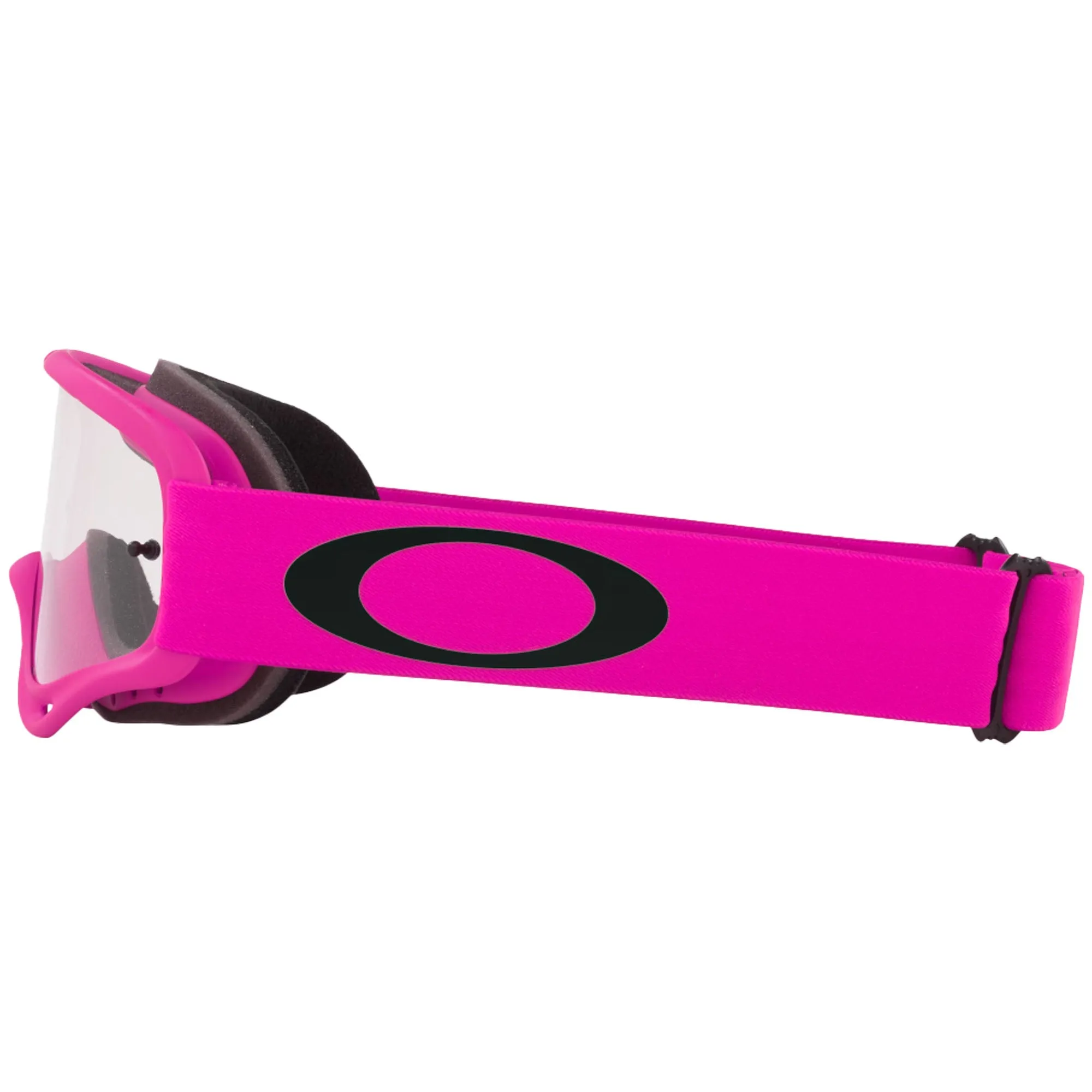 Oakley OO7029-72 O-Frame 2.0 MX Goggles Clear Impact-Resistant Lens Moto Pink Strap